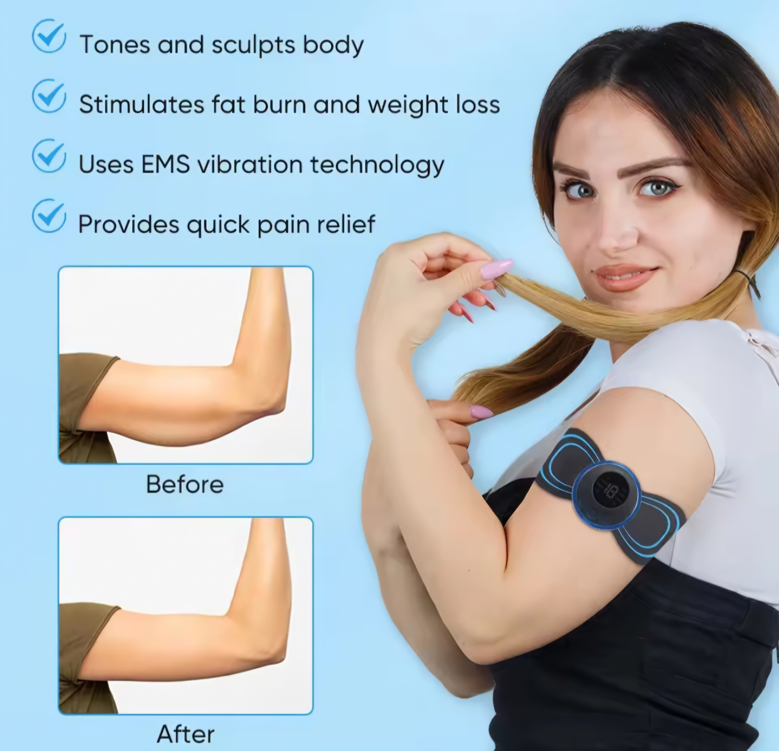 PulseRecover™ Smart Tissue Massager